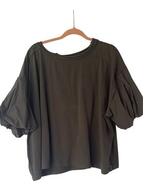 We The Free Puff Sleeve Grizzly Tee